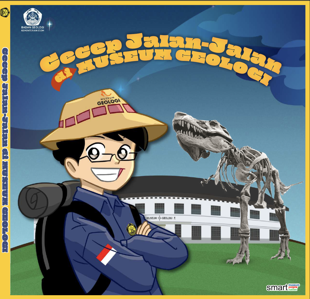 Cecep Jalan Jalan di Museum Geologi