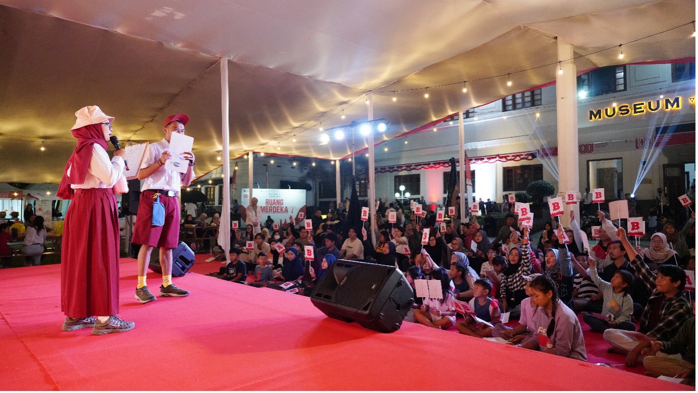 Hidupkan Ruang Merdeka Melalui Day and Night at The Museum Geologi