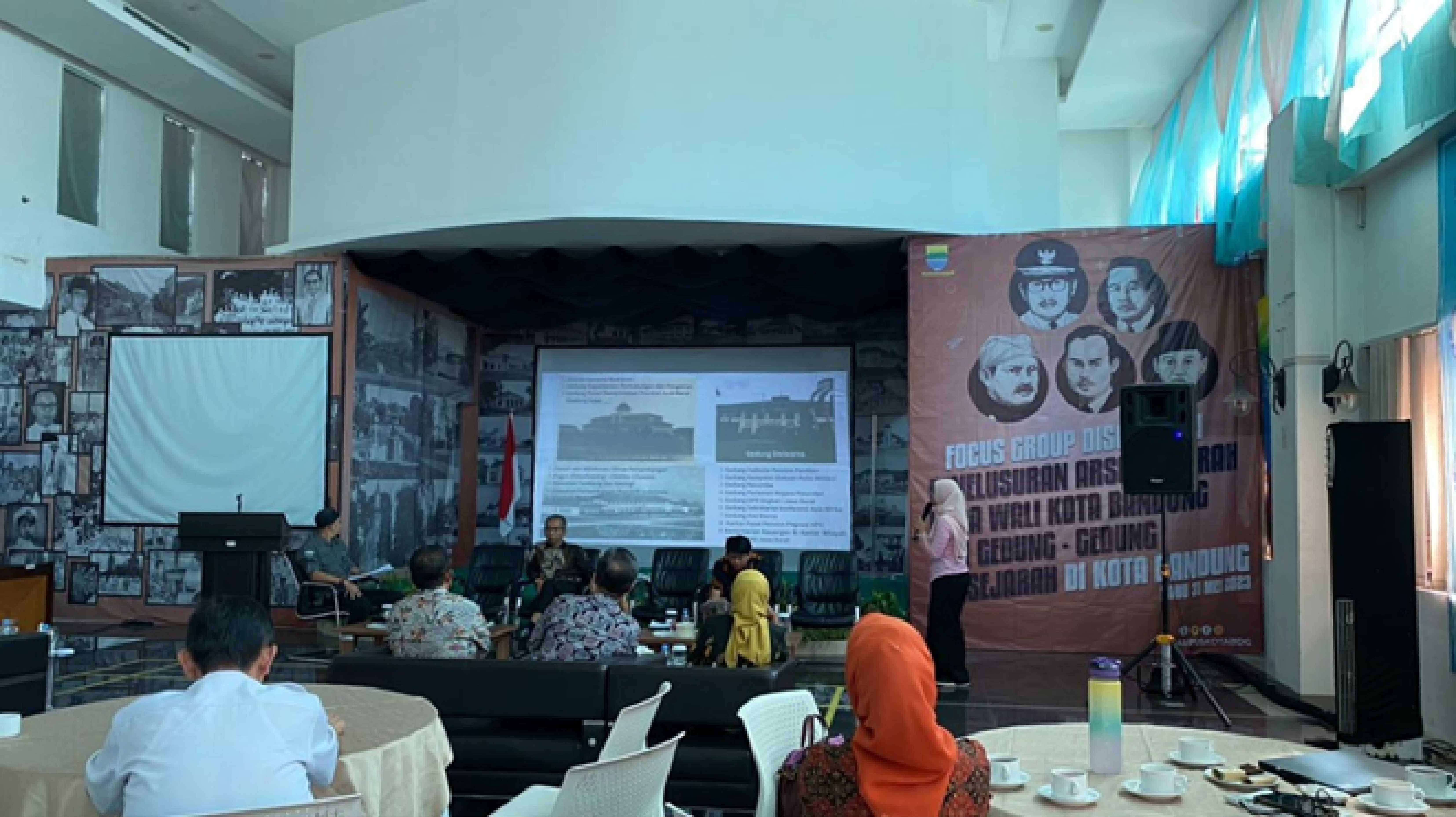 Museum Geologi Menghadiri Focus Group Discussion (FGD) Penelusuran Arsip Sejarah Para Walikota Bandung dan Gedung-Gedung Bersejarah di Kota Bandung
